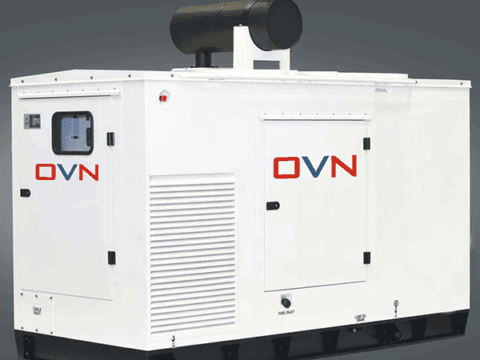 OVN closed-canopy diesel generator — CPCB IV+ compliant